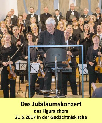 Gedächtniskirche-Jubiläumskonzert