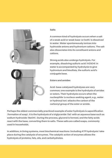 Hydrolysis