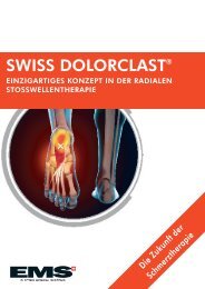 Flyer Übersicht Swiss DolorClast-Therapie (PDF) - MTR