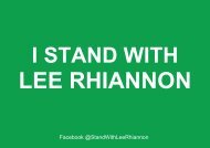 I Stand With Lee