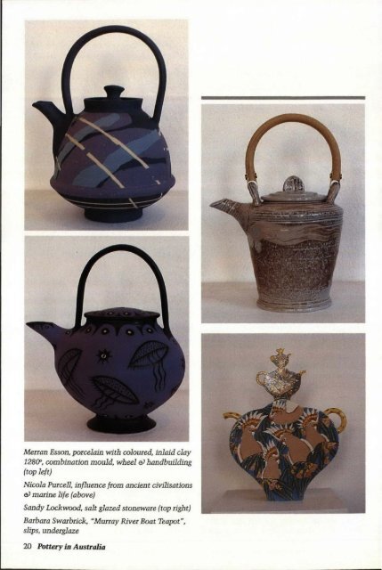 Pottery In Australia Vol 30 No 2 1991