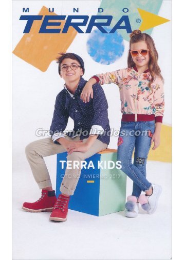 #590 Mundo Terra Kids calzado para ninos Otono Invierno 2017