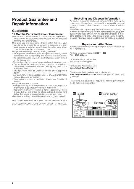 KitchenAid XAL95 T1U WOJH - XAL95 T1U WOJH EN (F088552) Istruzioni per l'Uso