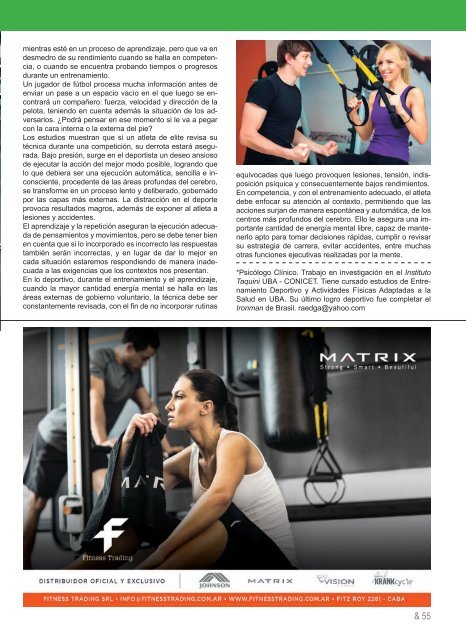 Revista Cuerpo y Mente en Deportes (Edición 328)