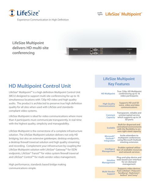 HD Multipoint Control Unit