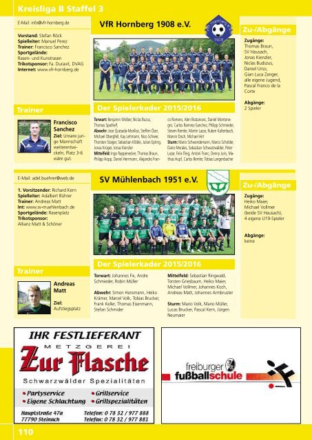 Kicker der Ortenau Sommer 2015/2016