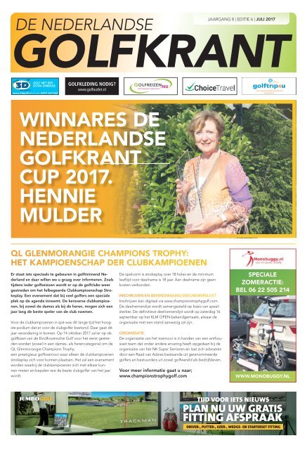 De Nederlandse Golfkrant juli 2017