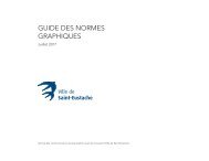 Ville de Saint-Eustache : Guide des normes graphiques (2017)