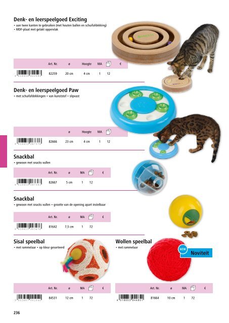 Agrodieren.be - huisdierbenodigdheden en hobbykweken - catalogus 2018