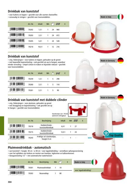 Agrodieren.be - huisdierbenodigdheden en hobbykweken - catalogus 2018