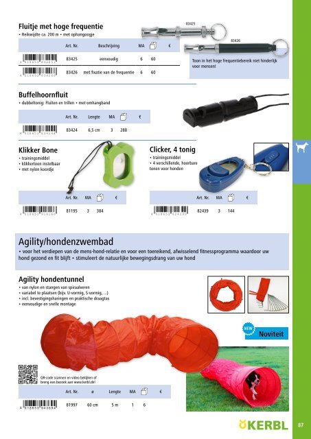 Agrodieren.be - huisdierbenodigdheden en hobbykweken - catalogus 2018