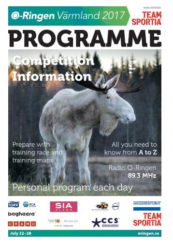 Programme O-Ringen Värmland 2017