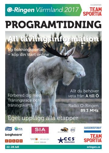 Programtidning O-Ringen Värmland 2017