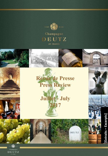 Revue de Presse - Press Review DEUTZ - July  2017