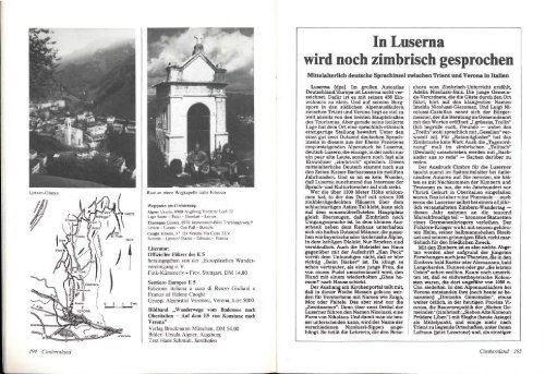 Cimbernland Ausgabe 3 Jahrgang 1984