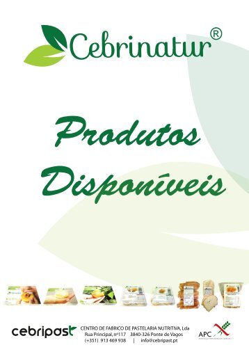 PRODUTOS DISPONÍVEIS apresentação