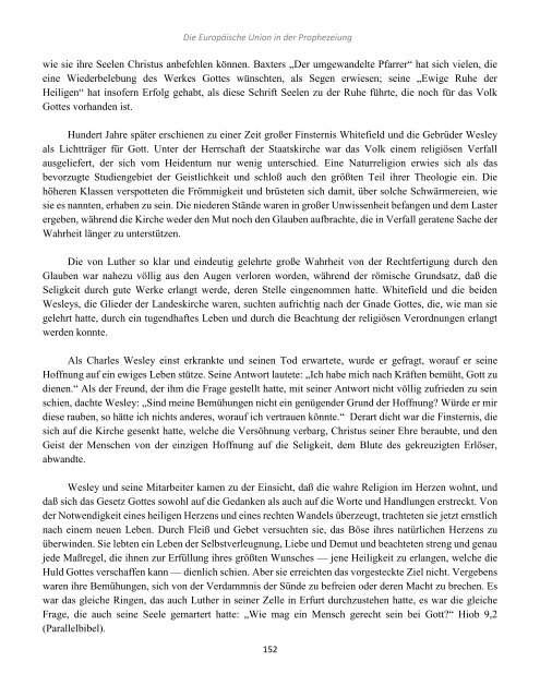 Die Europäische Union in der Prophezeiung von Ellen G. White