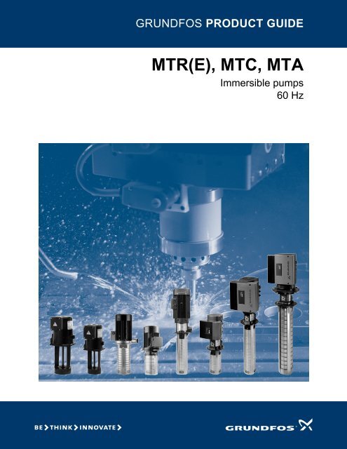 MTR(E), MTC, MTA - Grundfos