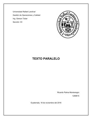 texto paralelo R