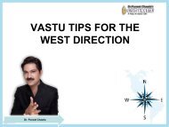 VASTU TIPS FOR THE WEST DIRECTION