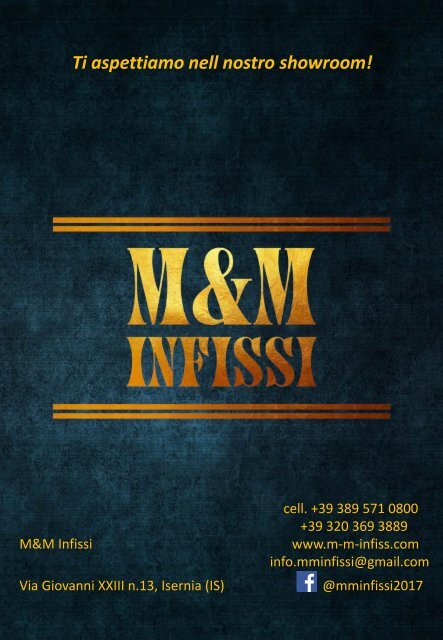Catalog M&M Infissi