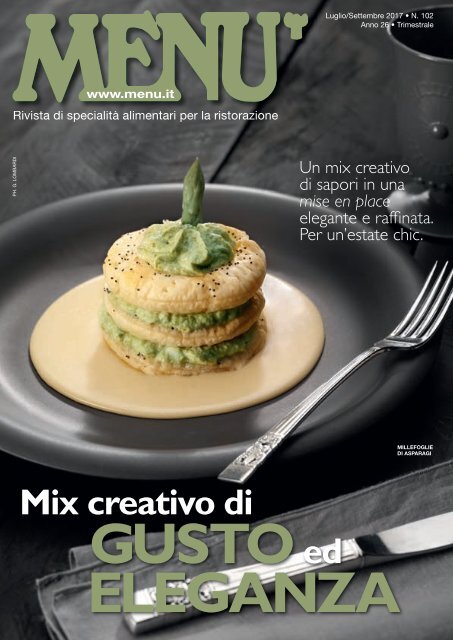 MENU n.102 - Luglio/Settembre 2017