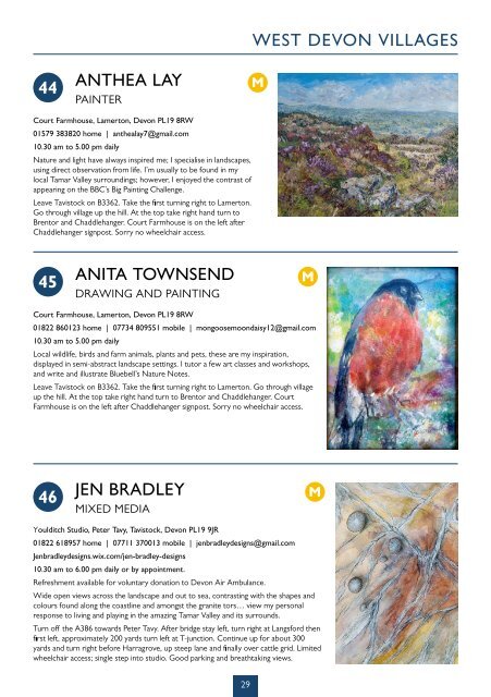 Drawn to the Valley Open Studios 2017