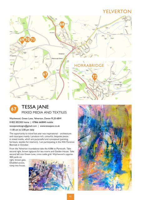 Drawn to the Valley Open Studios 2017