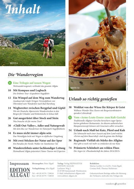 Wandern&Genießen 2014