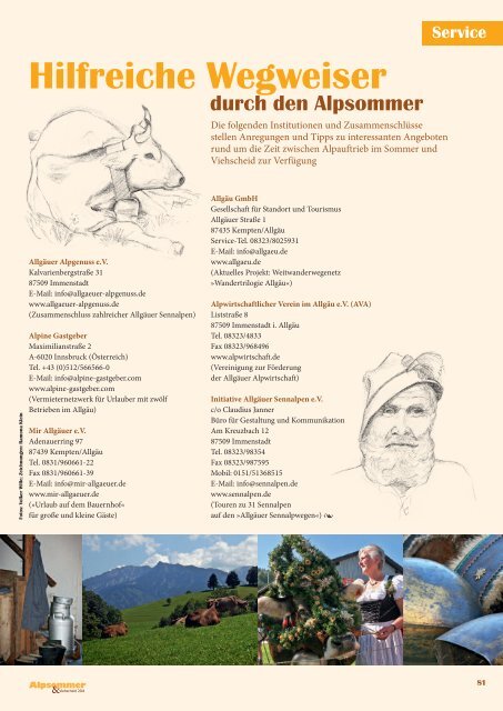 Alpsommer&Viehscheid 2014