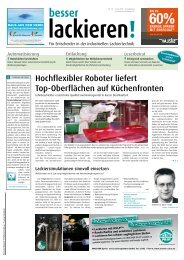 Hochflexibler Roboter liefert Top-Oberflächen auf ... - W Abrasives