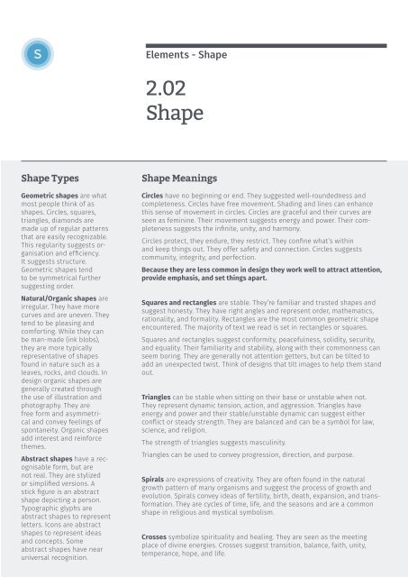 GD Toolkit Summary Notes - Lesson 2