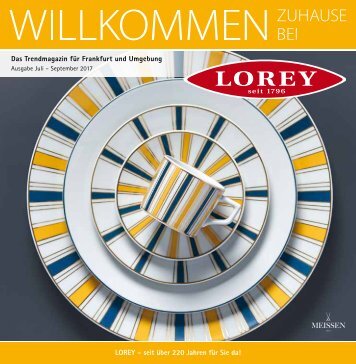 Trendmagazin für Frankfurt und Umgebung Ausgabe Juli-September 2017
