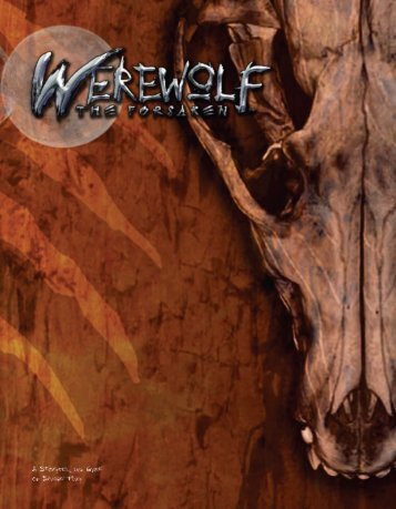 Werewolf: The Forsaken - Blank It