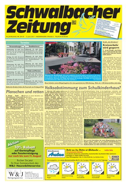 Schwalbacher Zeitung