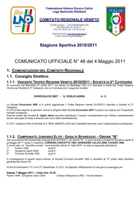 Com_N46 - FIGC Veneto