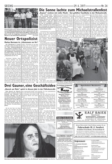 Sossenheimer Wochenblatt