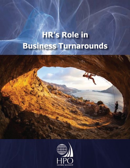 HR's Role in Business Turnarounds
