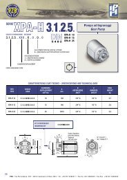 Pompa ad Ingranaggi Gear Pump 3.1.2.5 . XXX . X . 0 . 0 . 0