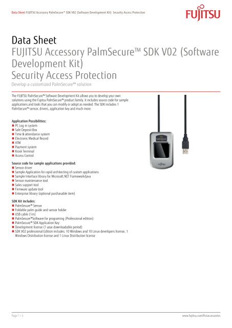 ds-PalmSecure-SDK-Software-Development-Kit