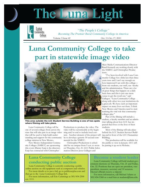 The Luna Light - Luna Community College