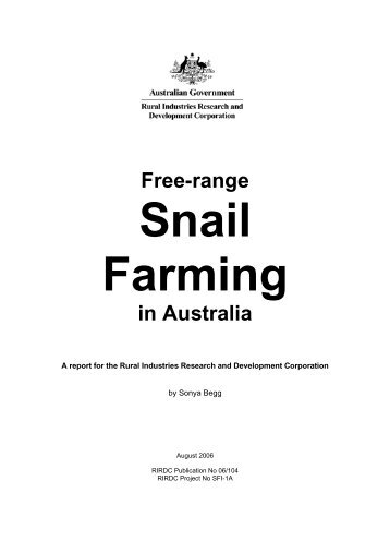 Free-range Snail Farming in Australia - Bad Request