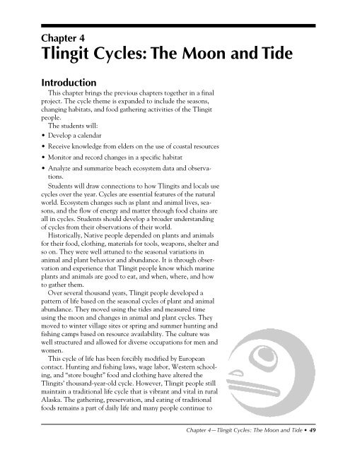 Tlingit Moon & Tide - Alaska Native Knowledge Network - University ...