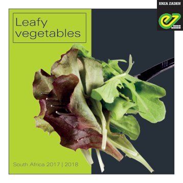 Leafy Vegetables South Africa 2017-2018