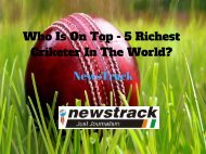 Who Is On Top - 5 Richest Cricketer In The World