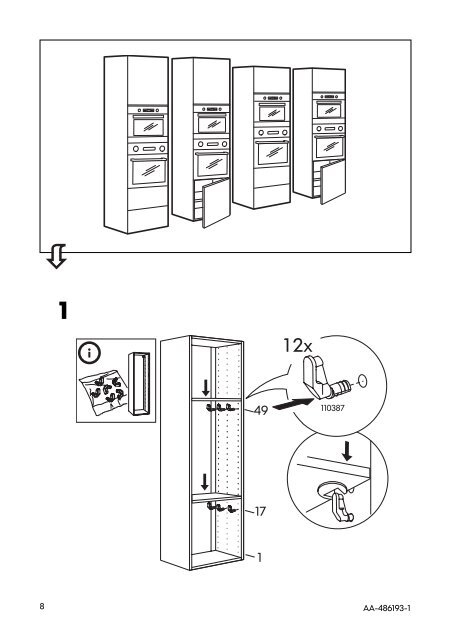 KitchenAid 50156193 - 50156193 EUR (858777316470) Installazione