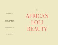AFRICAN LOLIBEAUTY