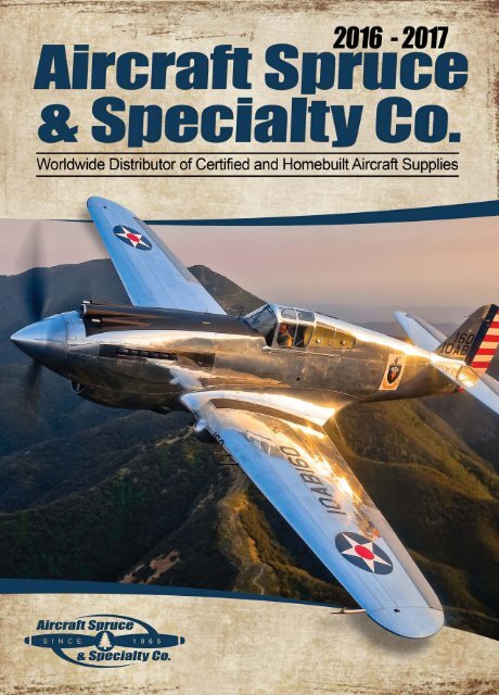 2016-2017 Aircraft Spruce Catalog