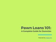 Pawn Loans 101: A Complete Guide for Dummies