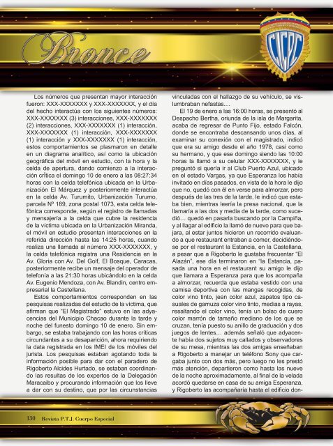 Revista P.T.J. Cuerpo Especial